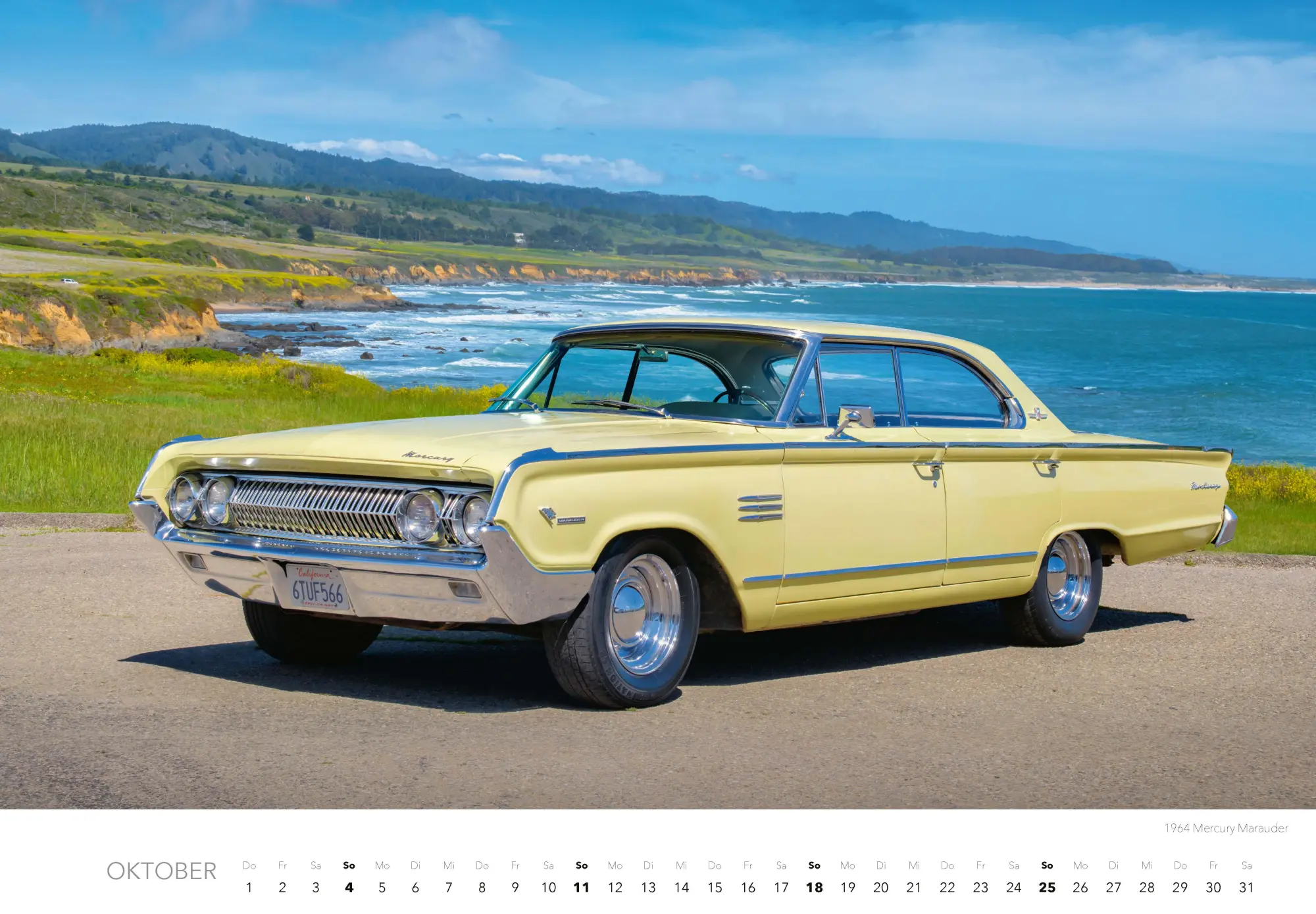 Bild: 9783966649438 | Amerikanische Straßenkreuzer Kalender 2026 | Frank Mundus | Kalender