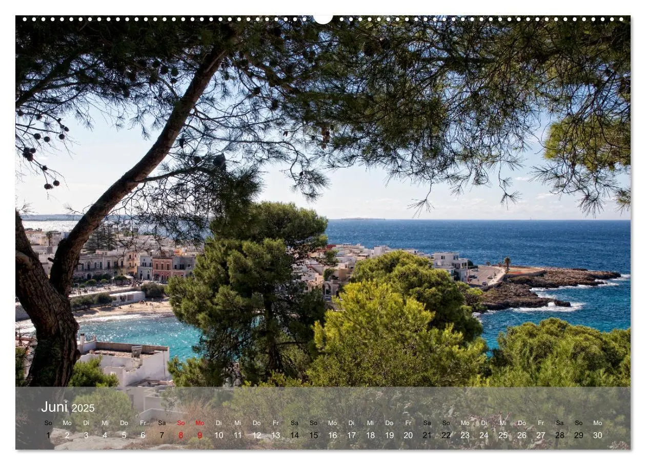 Bild: 9783383979538 | Der Küste entlang im Salento (Wandkalender 2025 DIN A2 quer),...