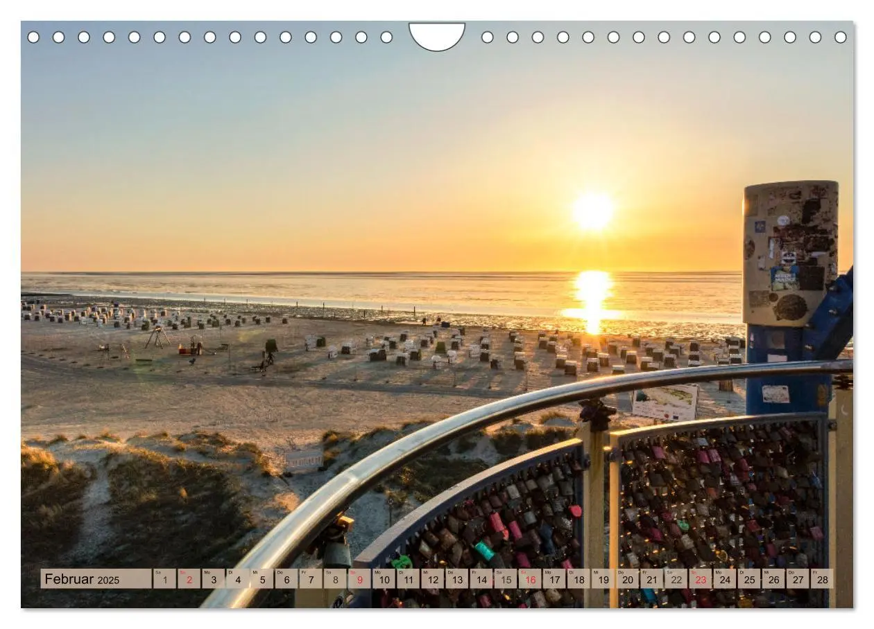 Bild: 9783435069538 | NORDDEICH-LIEBE (Wandkalender 2025 DIN A4 quer), CALVENDO...