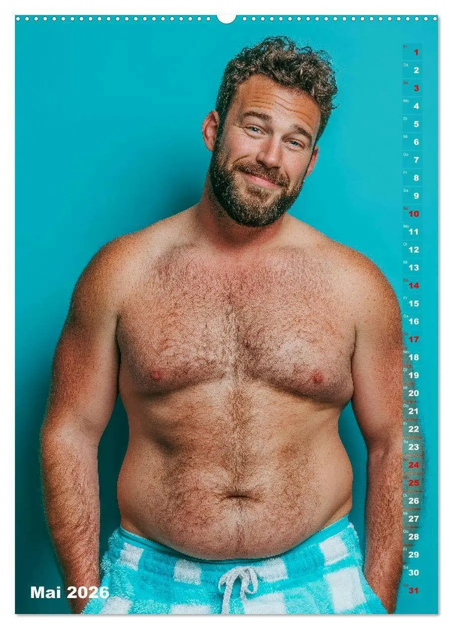 Bild: 9783516629538 | Bärchentyp - Sexy Männerkalender mit Bart, Bierbauch und Charakter...