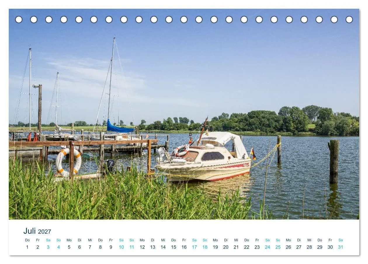 Bild: 9783569199538 | Die Schlei - Segelrevier und Naherholungsgebiet (Tischkalender 2027...