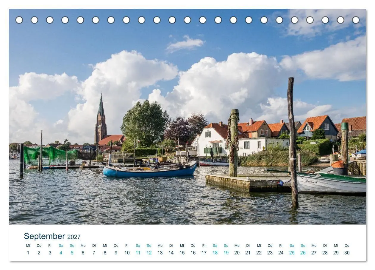 Bild: 9783569199538 | Die Schlei - Segelrevier und Naherholungsgebiet (Tischkalender 2027...