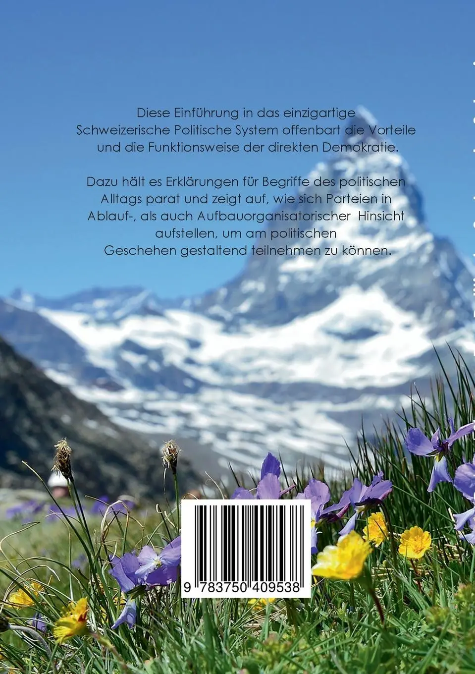 Rückseite: 9783750409538 | Das Politische System der Schweiz | Roland Simon | Taschenbuch | 88 S.