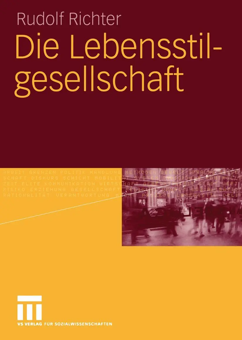 Cover: 9783810039538 | Die Lebensstilgesellschaft | Rudolf Richter | Taschenbuch | 163 S.