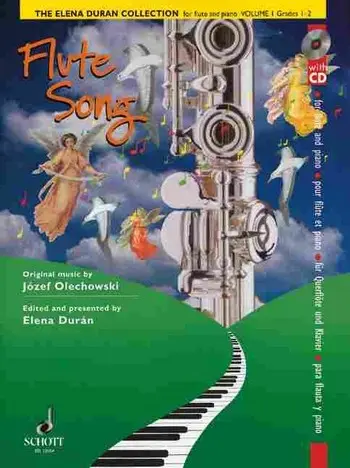 Cover: 9790220119538 | Flute Song Vol. 1 | Jozef Olechowski | Buch + CD | 2000