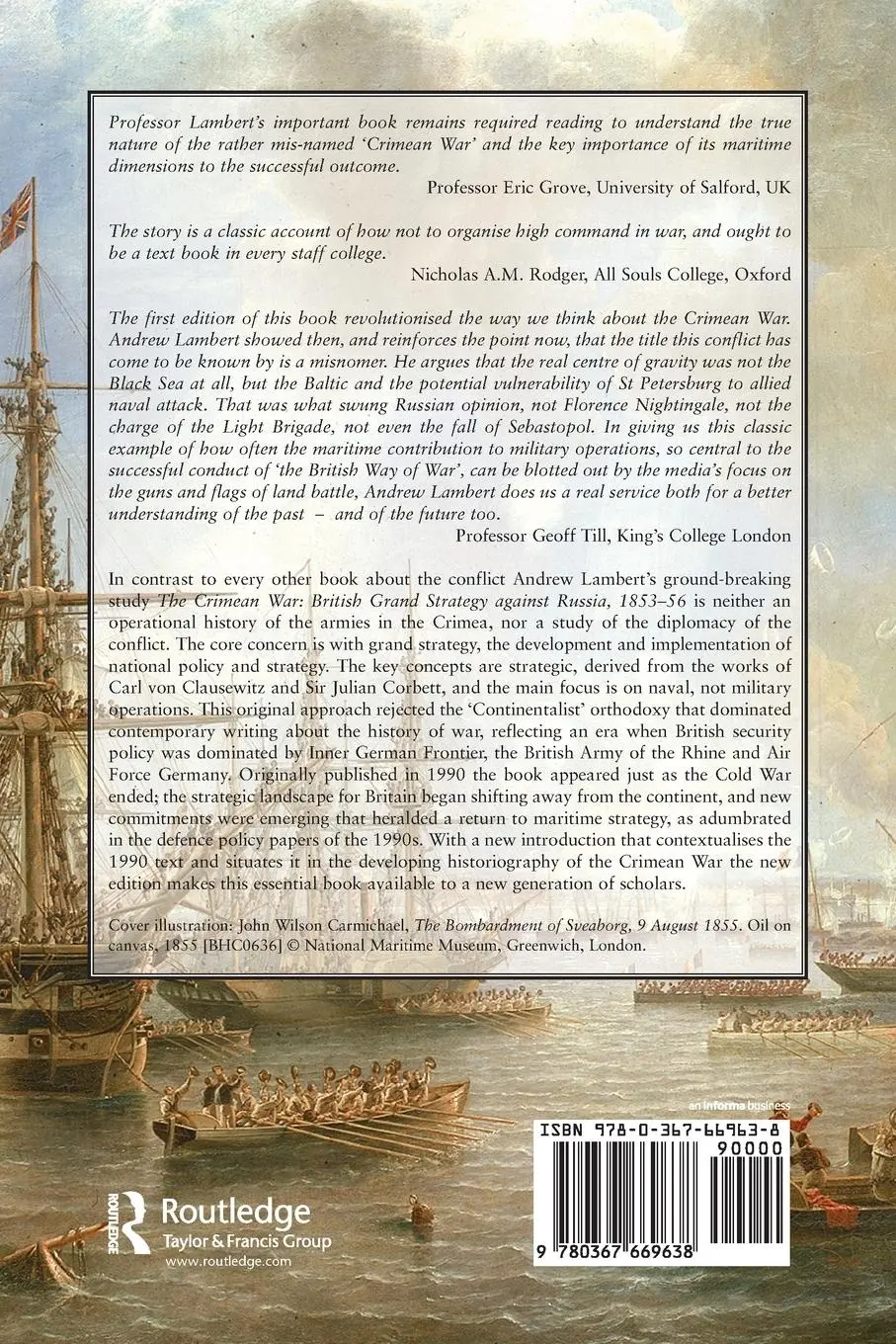 Rückseite: 9780367669638 | The Crimean War | British Grand Strategy against Russia, 1853-56