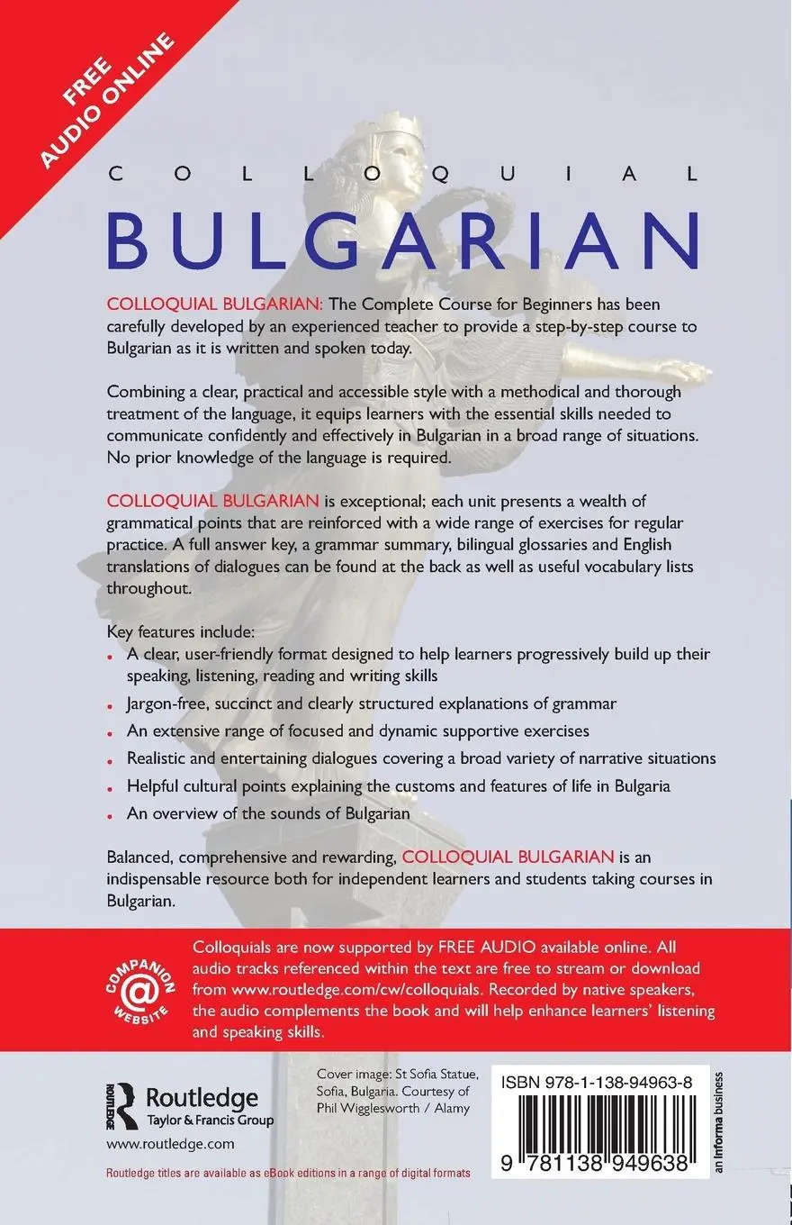 Rückseite: 9781138949638 | Colloquial Bulgarian | Kjetil Ra Hauge (u. a.) | Taschenbuch | 2015