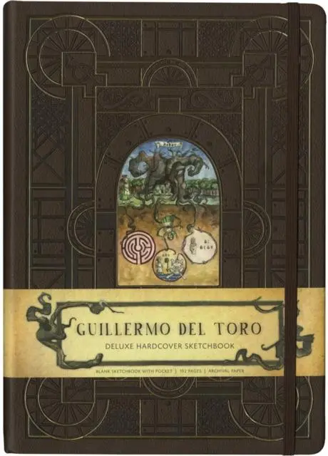 Cover: 9781783299638 | Guillermo Del Toro Deluxe Hardcover Sketchbook | Guillermo Del Toro