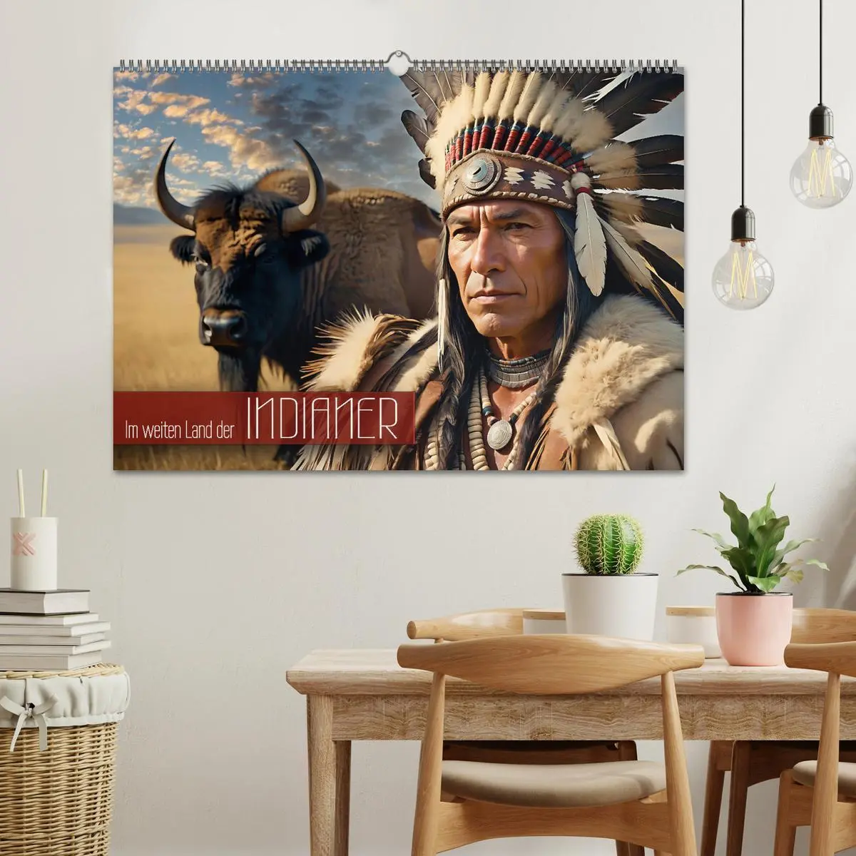 Bild: 9783457389638 | Im weiten Land der Indianer (Wandkalender 2026 DIN A2 quer),...