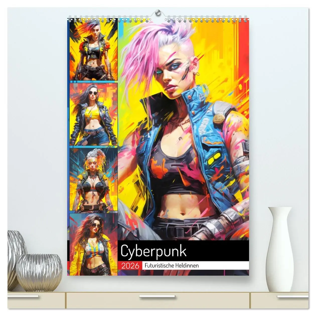 Cover: 9783516309638 | Cyberpunk. Futuristische Heldinnen (hochwertiger Premium...