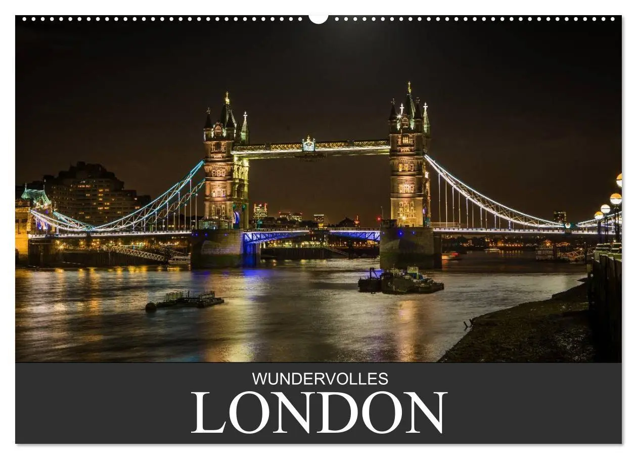 Cover: 9783594079638 | Wundervolles London (Wandkalender 2027 DIN A2 quer), CALVENDO...