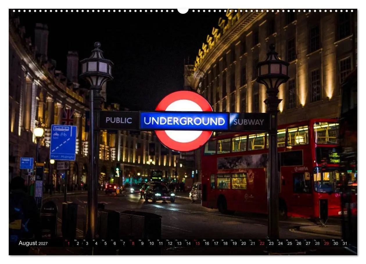 Bild: 9783594079638 | Wundervolles London (Wandkalender 2027 DIN A2 quer), CALVENDO...
