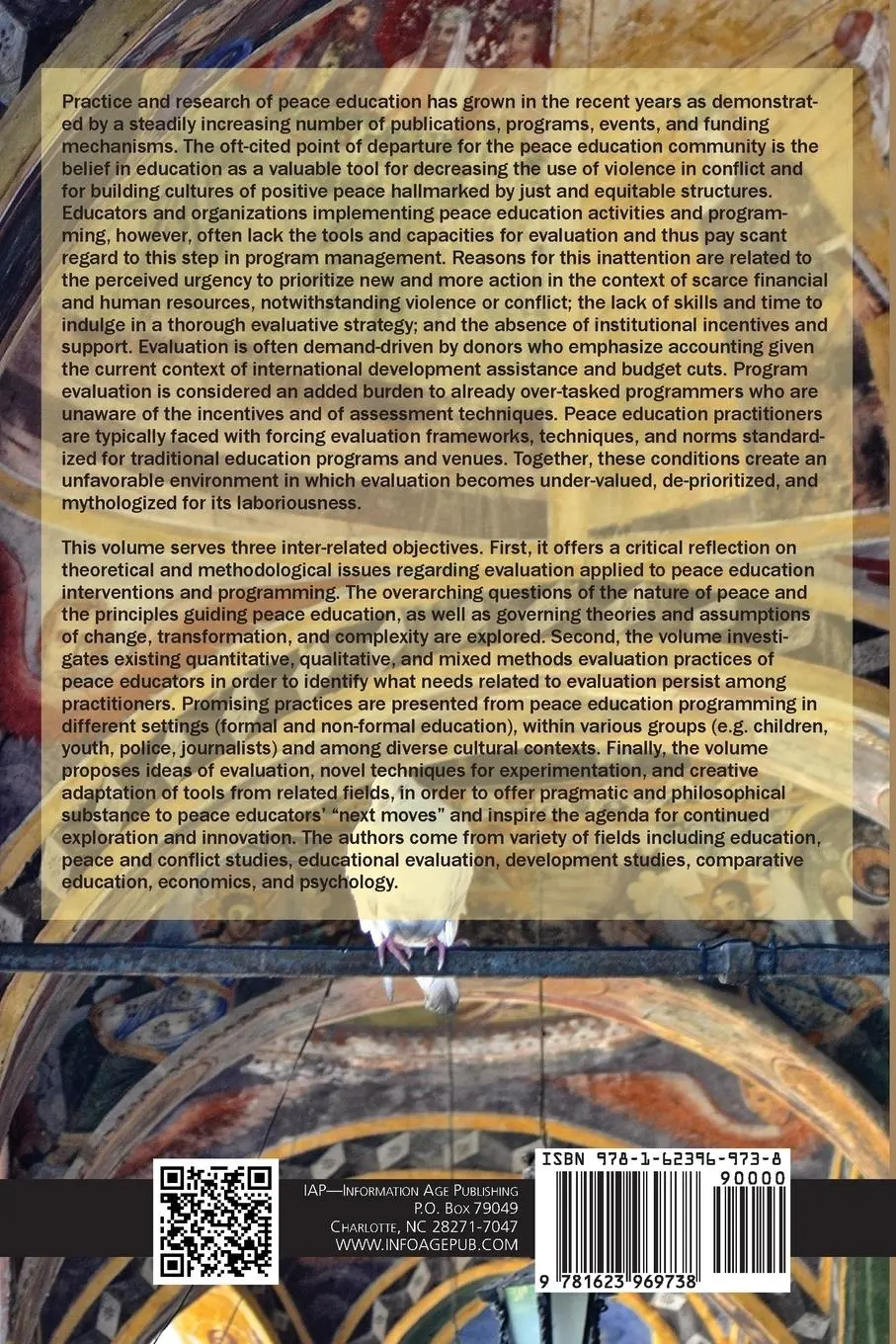 Rückseite: 9781623969738 | Peace Education Evaluation | Celina Del Felice (u. a.) | Taschenbuch