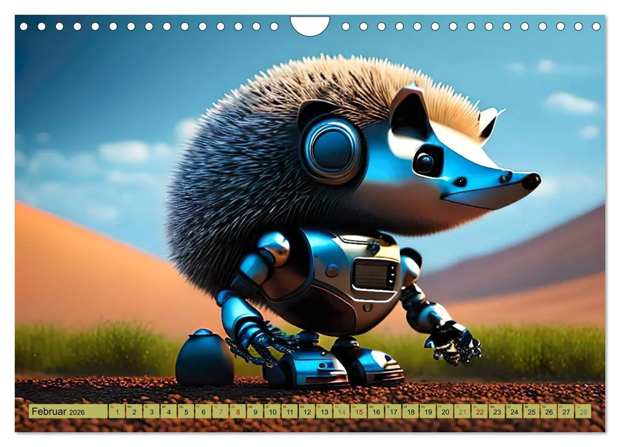 Bild: 9783457379738 | Igel-Abenteuer (Wandkalender 2026 DIN A4 quer), CALVENDO...