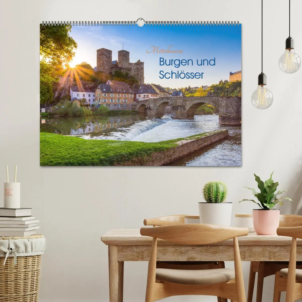 Bild: 9783457829738 | Mittelhessens Burgen und Schlösser (Wandkalender 2026 DIN A2 quer),...
