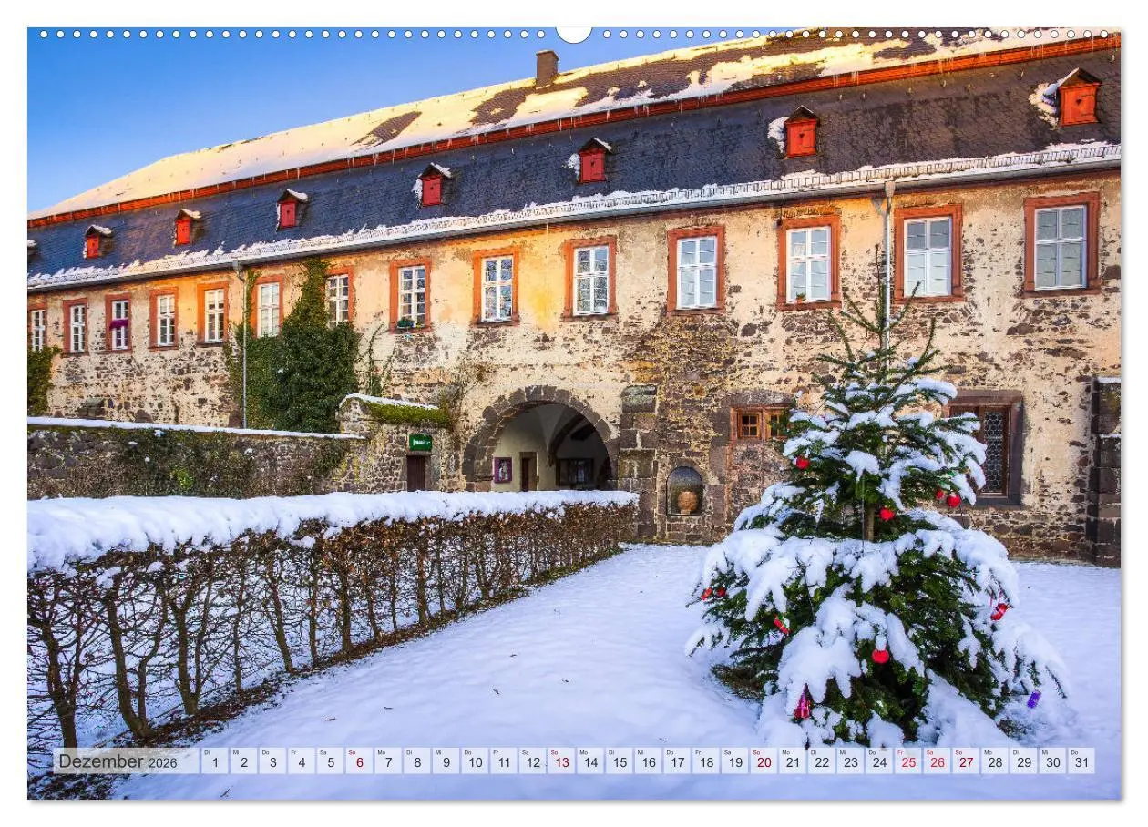 Bild: 9783457829738 | Mittelhessens Burgen und Schlösser (Wandkalender 2026 DIN A2 quer),...