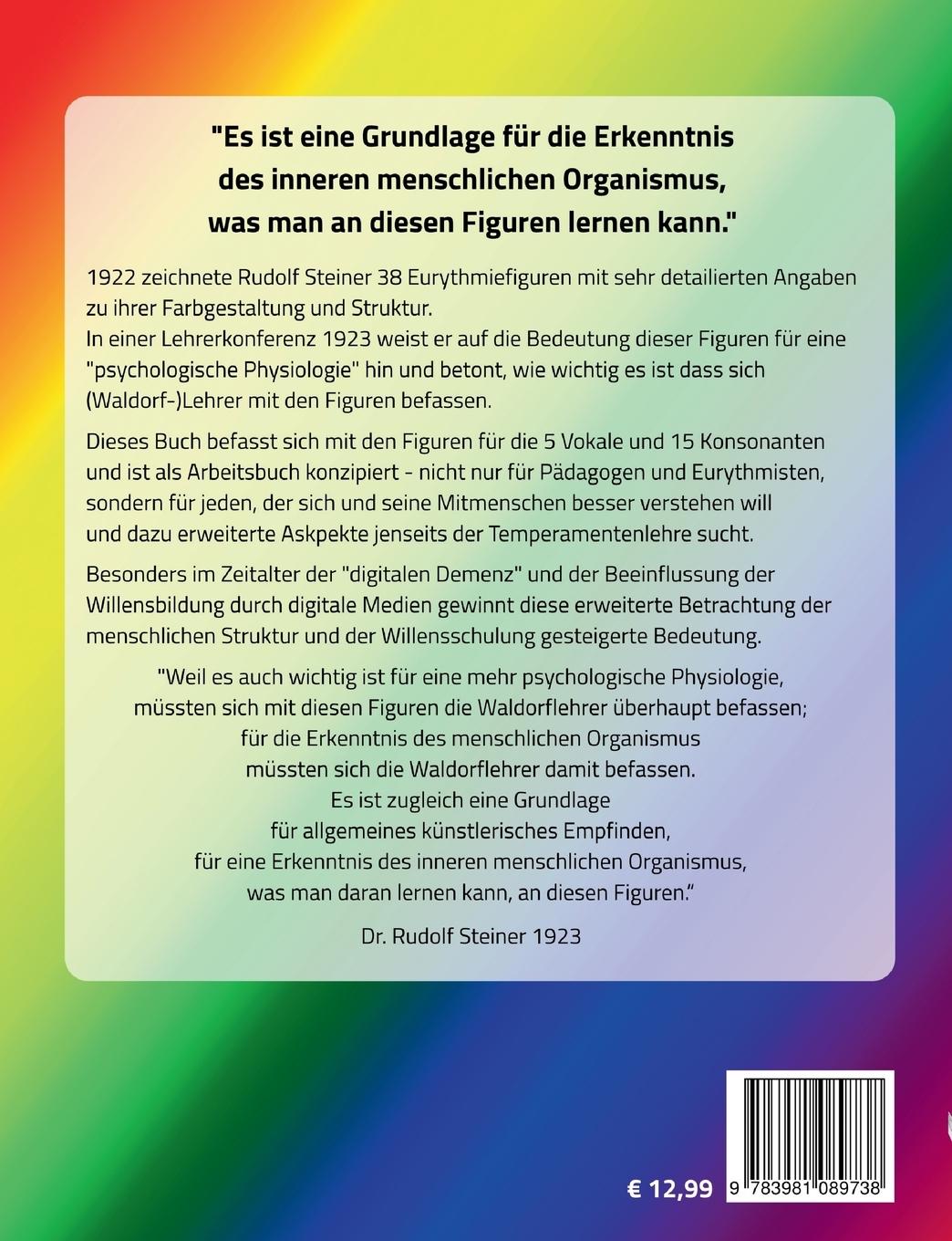 Rückseite: 9783981089738 | Eurythmiefiguren für Pädagogik und Willensschulung | Dietmar Ferger