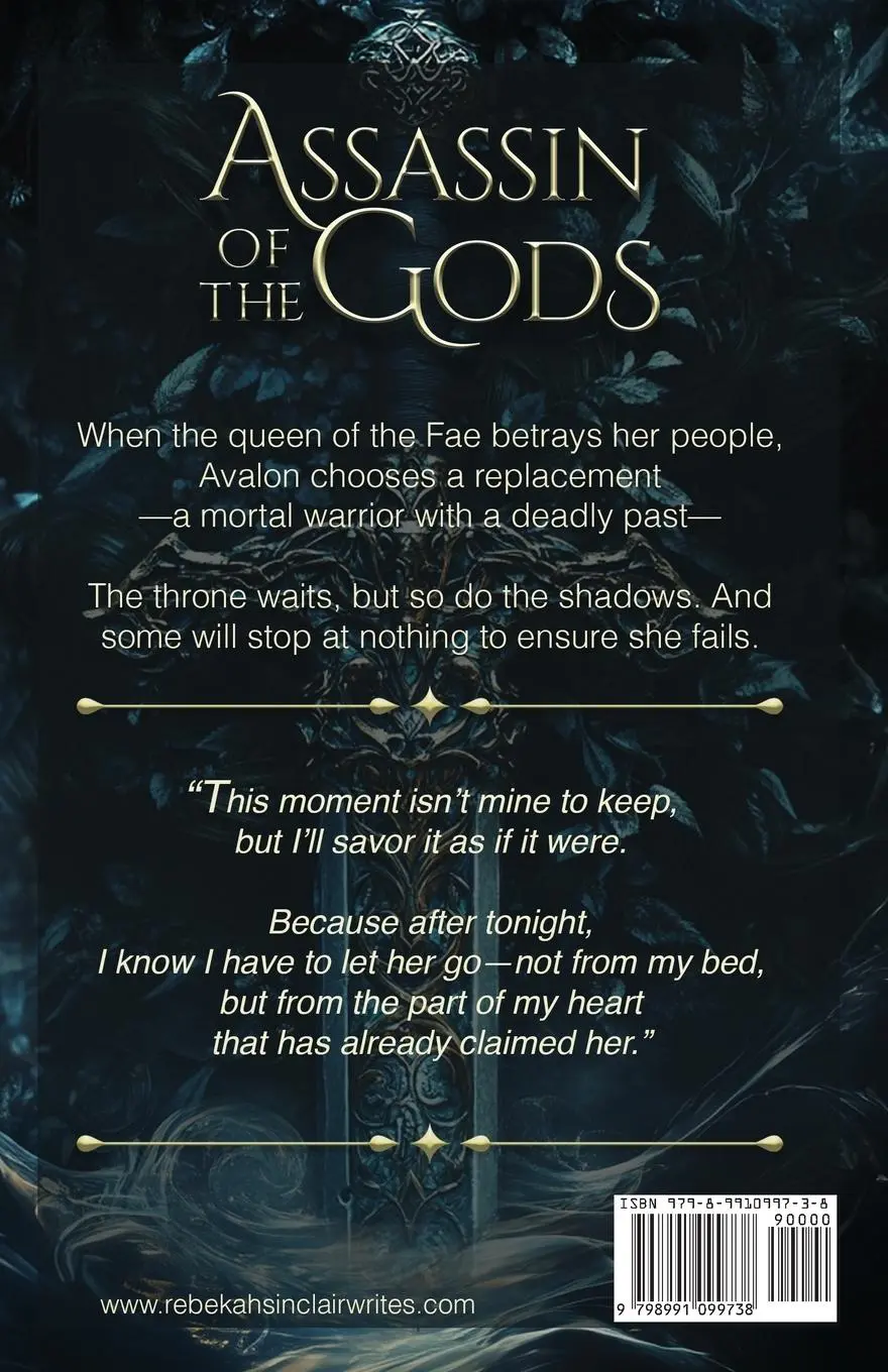 Rückseite: 9798991099738 | Assassin of the Gods | Rebekah Sinclair | Taschenbuch | Englisch