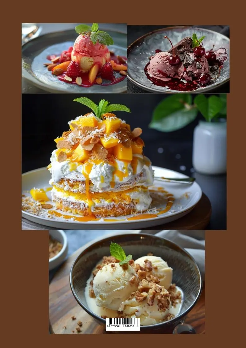 Rückseite: 9783384249838 | Amerikanische Eiscreme-Desserts | Von Sundaes bis Ice Cream Cakes