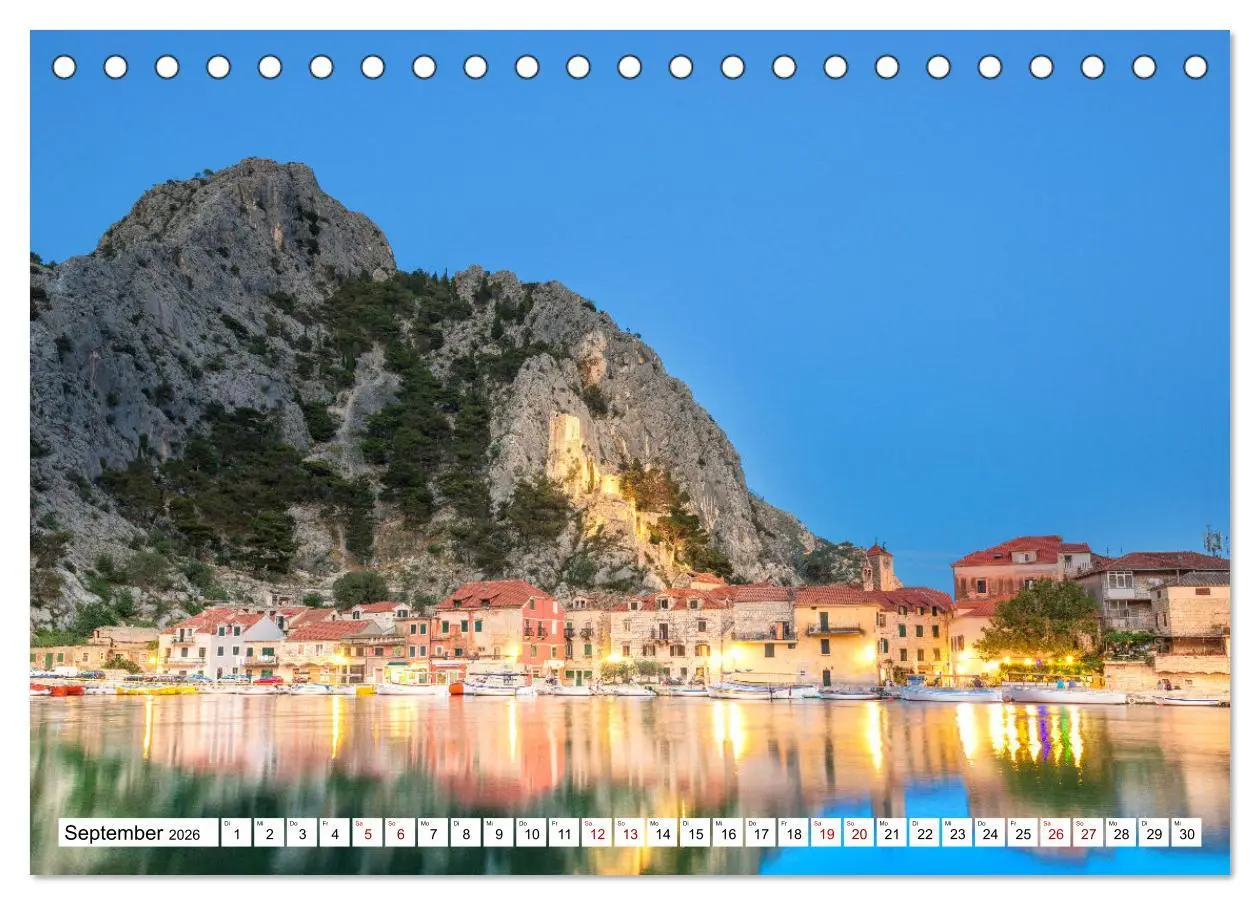 Bild: 9783457509838 | Kroatien - Perle des Balkans (Tischkalender 2026 DIN A5 quer),...