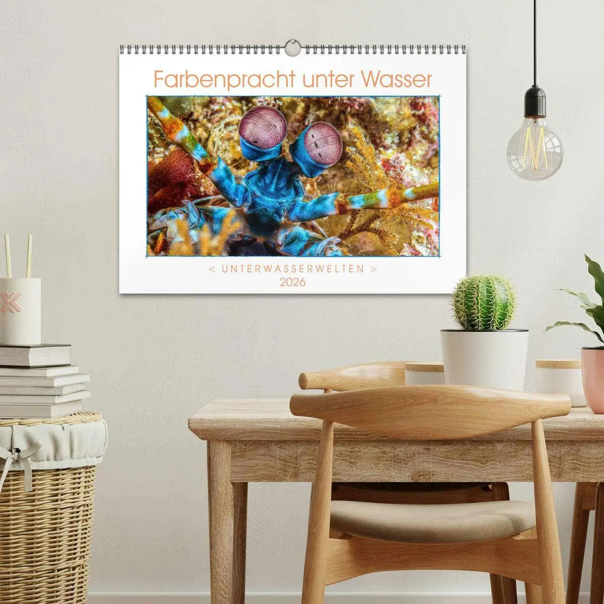 Bild: 9783457749838 | Farbenpracht unter Wasser (Wandkalender 2026 DIN A3 quer), CALVENDO...