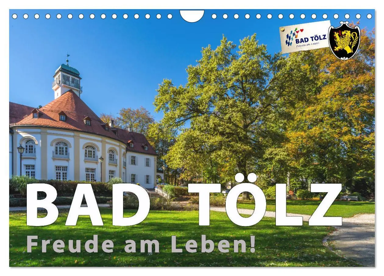 Cover: 9783516079838 | Bad Tölz - Freude am Leben! (Wandkalender 2026 DIN A4 quer),...