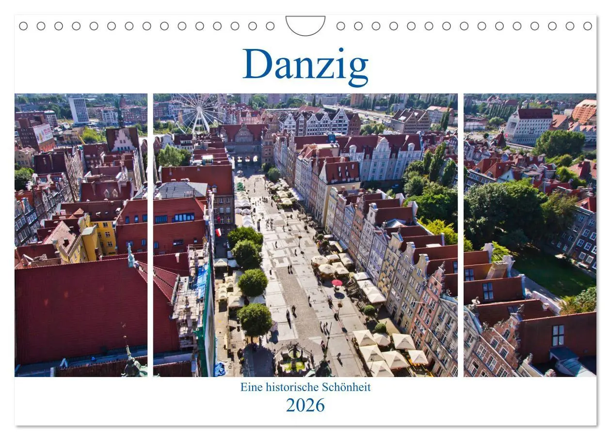 Cover: 9783516219838 | Danzig - Eine historische Schönheit (Wandkalender 2026 DIN A4...