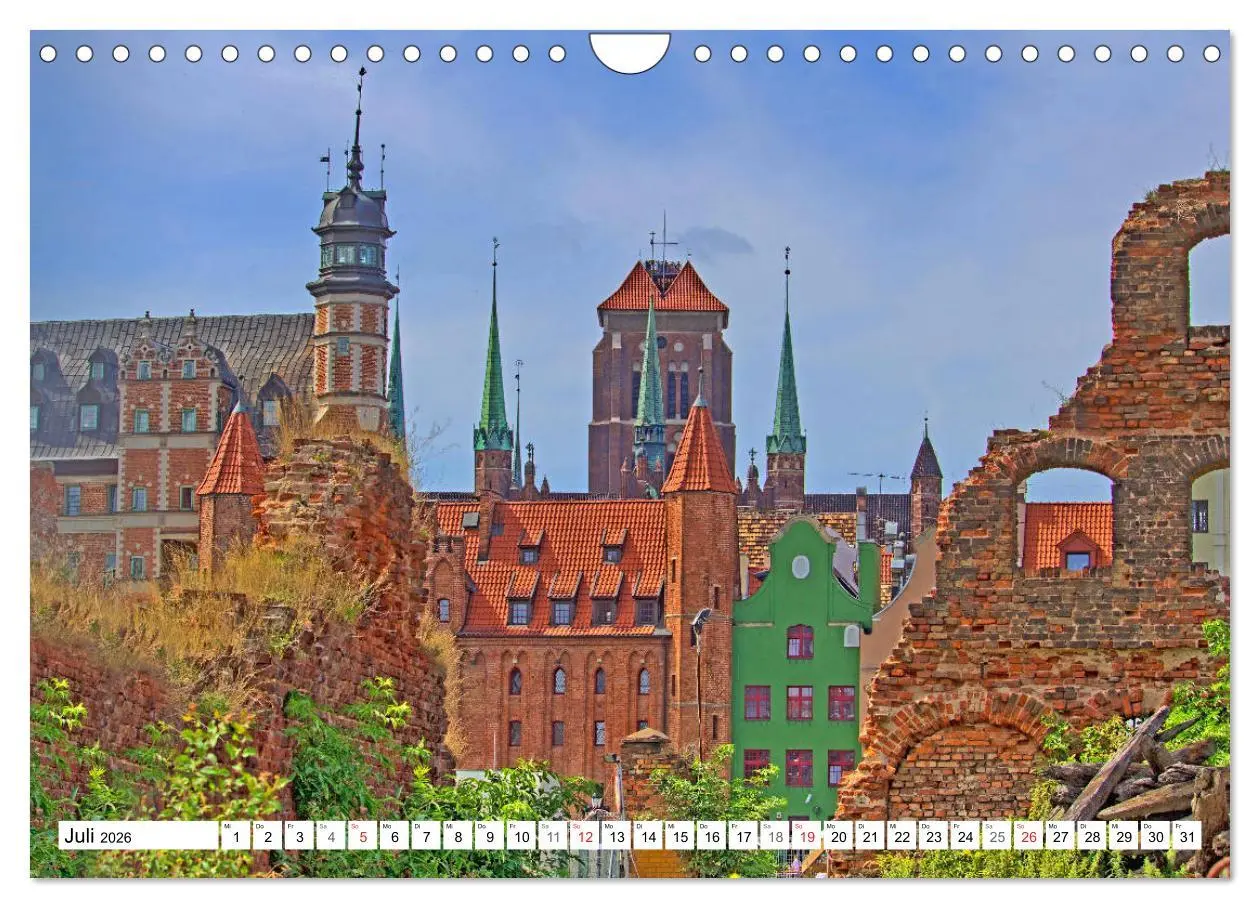 Bild: 9783516219838 | Danzig - Eine historische Schönheit (Wandkalender 2026 DIN A4...