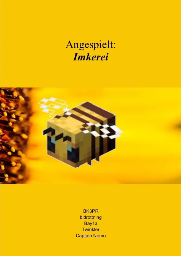 Cover: 9783754129838 | Angespielt: Imkerei | Erik Busch (u. a.) | Taschenbuch | Deutsch