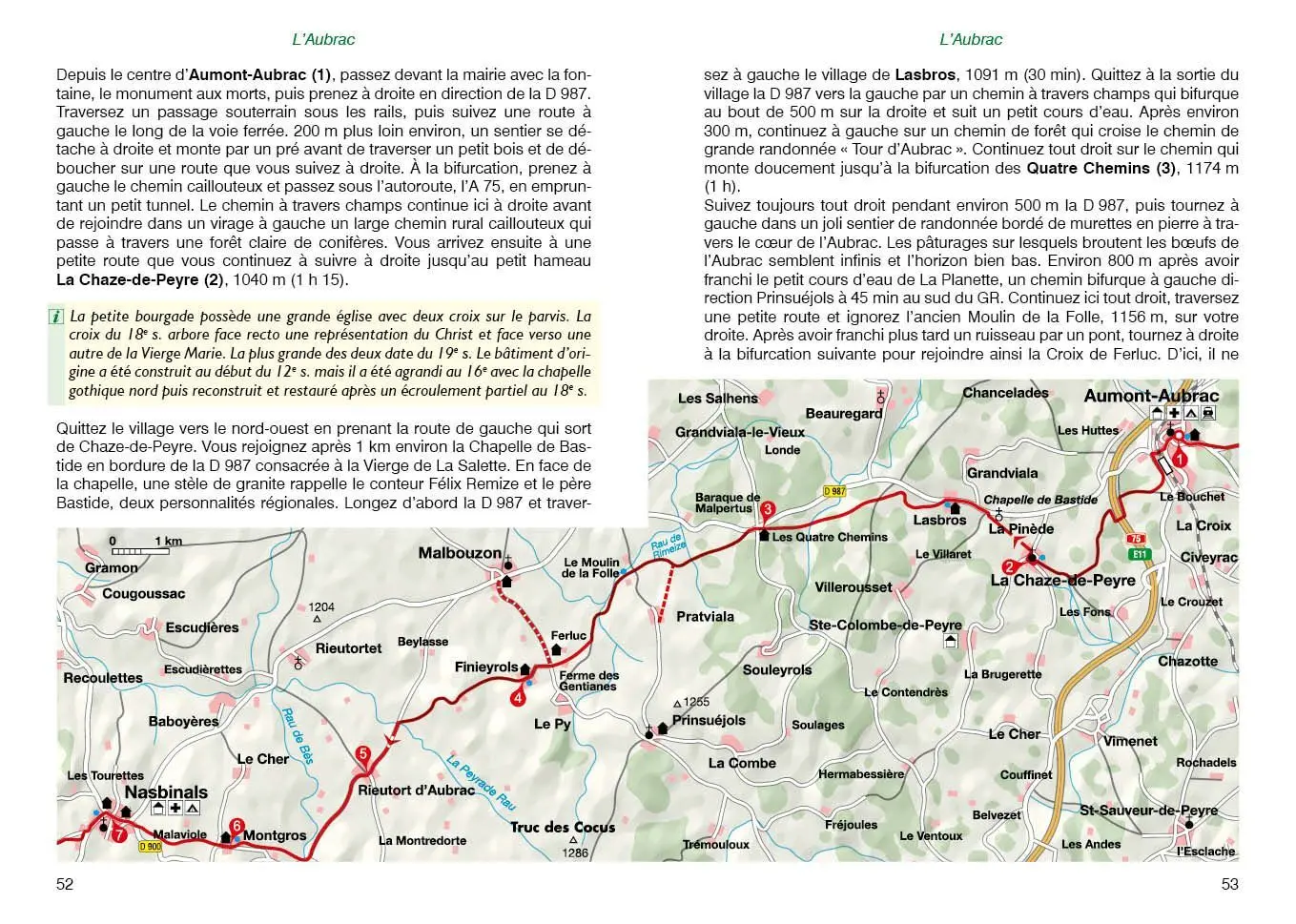 Bild: 9783763349838 | Chemin de St-Jacques - La Via Podiensis du Puy-en-Velay aux...