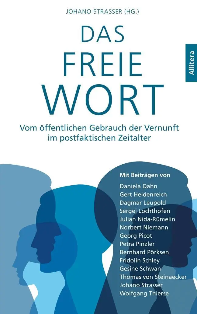 Cover: 9783869069838 | Das freie Wort | Johano Strasser | Buch | 208 S. | Deutsch | 2017