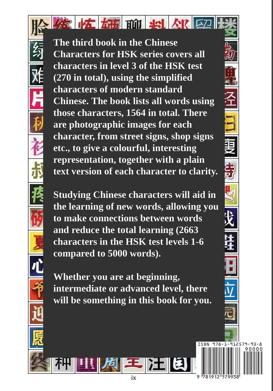 Rückseite: 9781912579938 | Chinese Characters for HSK, Level 3 | Sheldon Smith | Taschenbuch