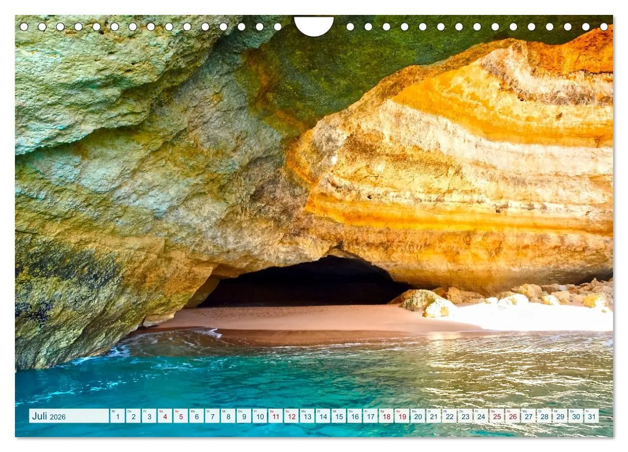 Bild: 9783457599938 | Algarve verliebt (Wandkalender 2026 DIN A4 quer), CALVENDO...