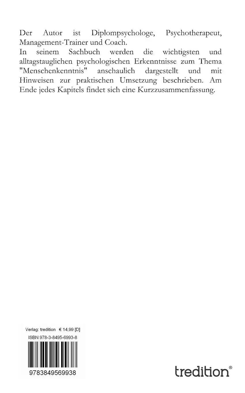 Rückseite: 9783849569938 | Wer wir sind und wie andere uns sehen | Christoph Brechtel | Buch