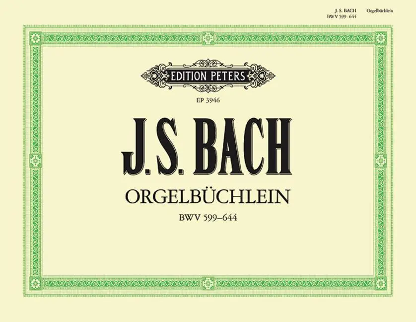 Cover: 9790014019938 | Orgelbüchlein BWV 599-644 | Johann Sebastian Bach | Taschenbuch | 2001