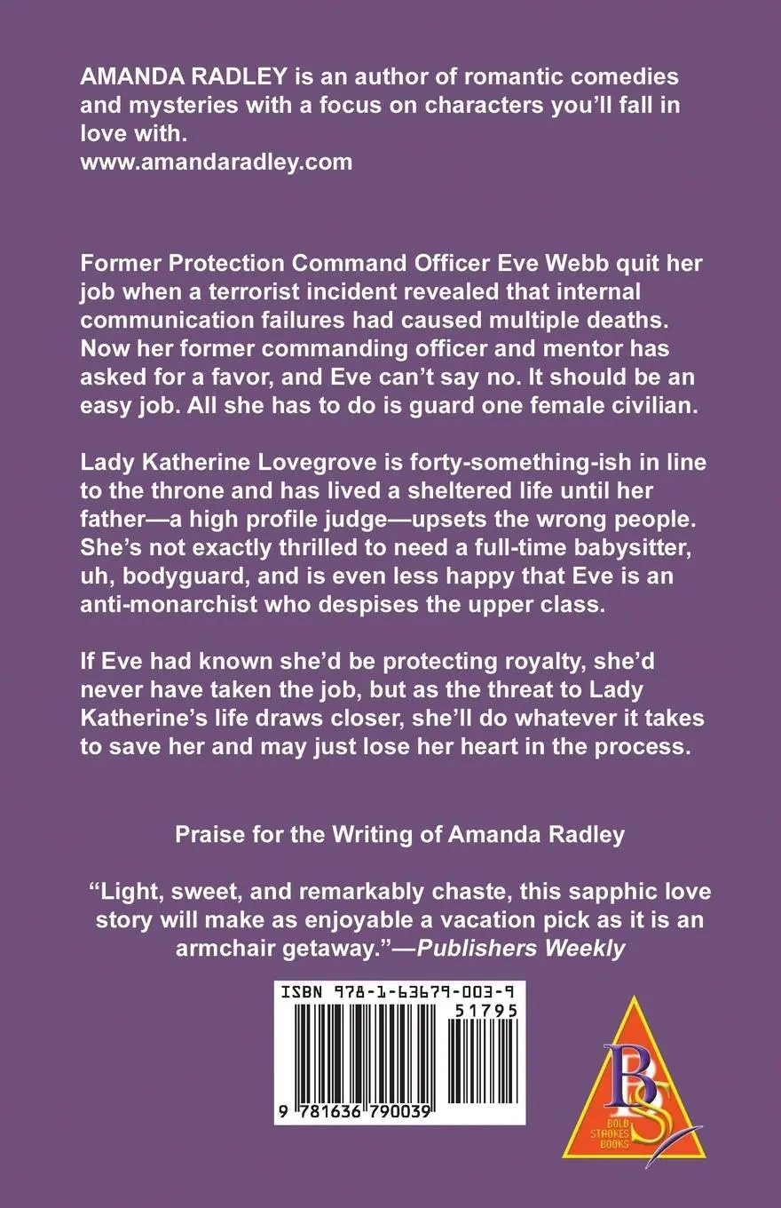 Rückseite: 9781636790039 | Protecting the Lady | Amanda Radley | Taschenbuch | Englisch | 2021