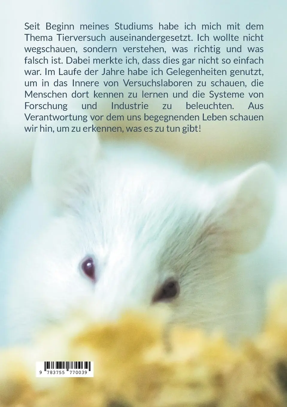 Rückseite: 9783755770039 | Wissenschaft aus Mitgefühl | Carolin Ruckert | Taschenbuch | Paperback