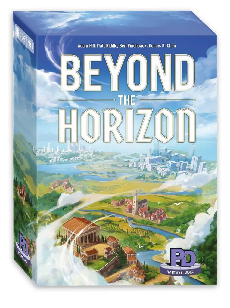 Cover: 4260754850139 | Beyond the Horizon | Dennis K. Chan (u. a.) | Spiel | Deutsch | 2025