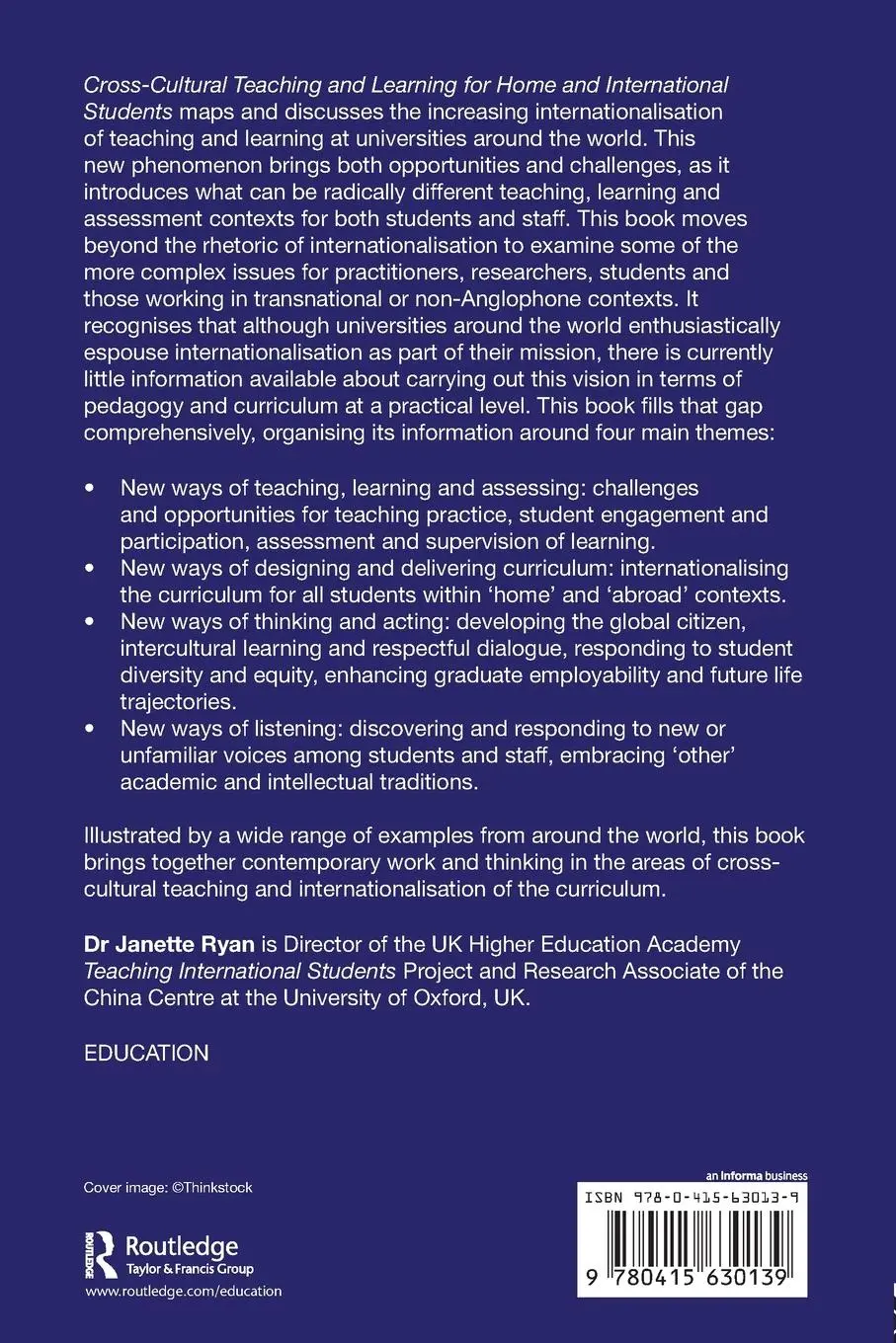 Rückseite: 9780415630139 | Cross-Cultural Teaching and Learning for Home and International...