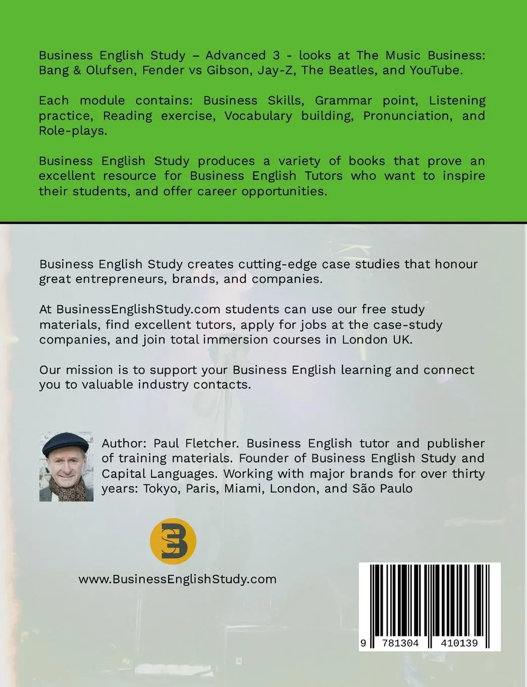 Rückseite: 9781304410139 | Business English Study - Advanced 3 - The Music Business | Fletcher