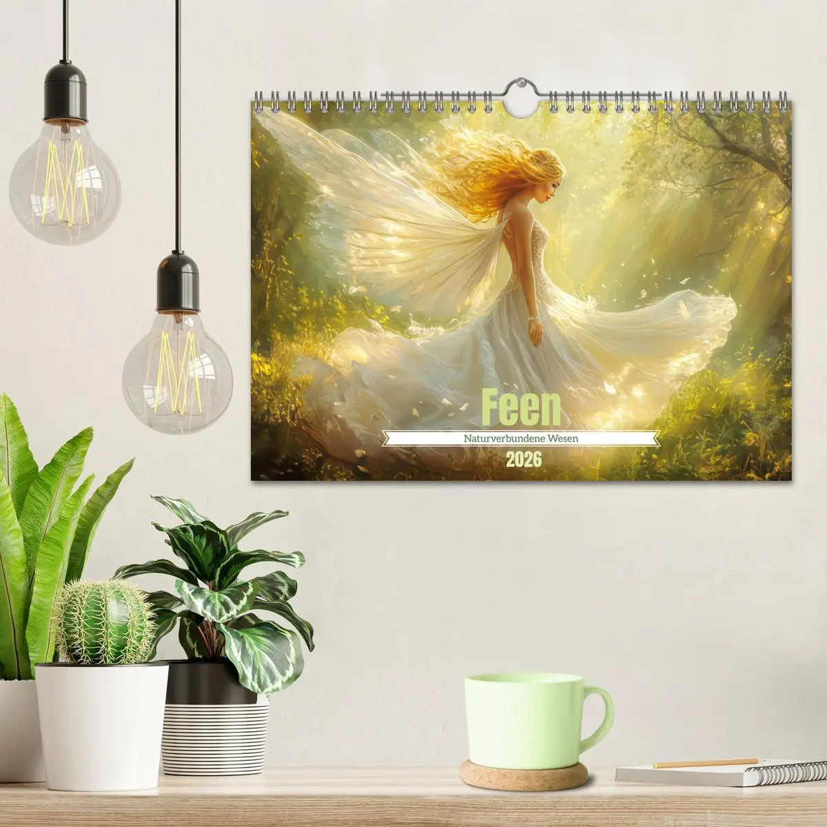 Bild: 9783457530139 | Feen - Naturverbundene Wesen (Wandkalender 2026 DIN A4 quer),...