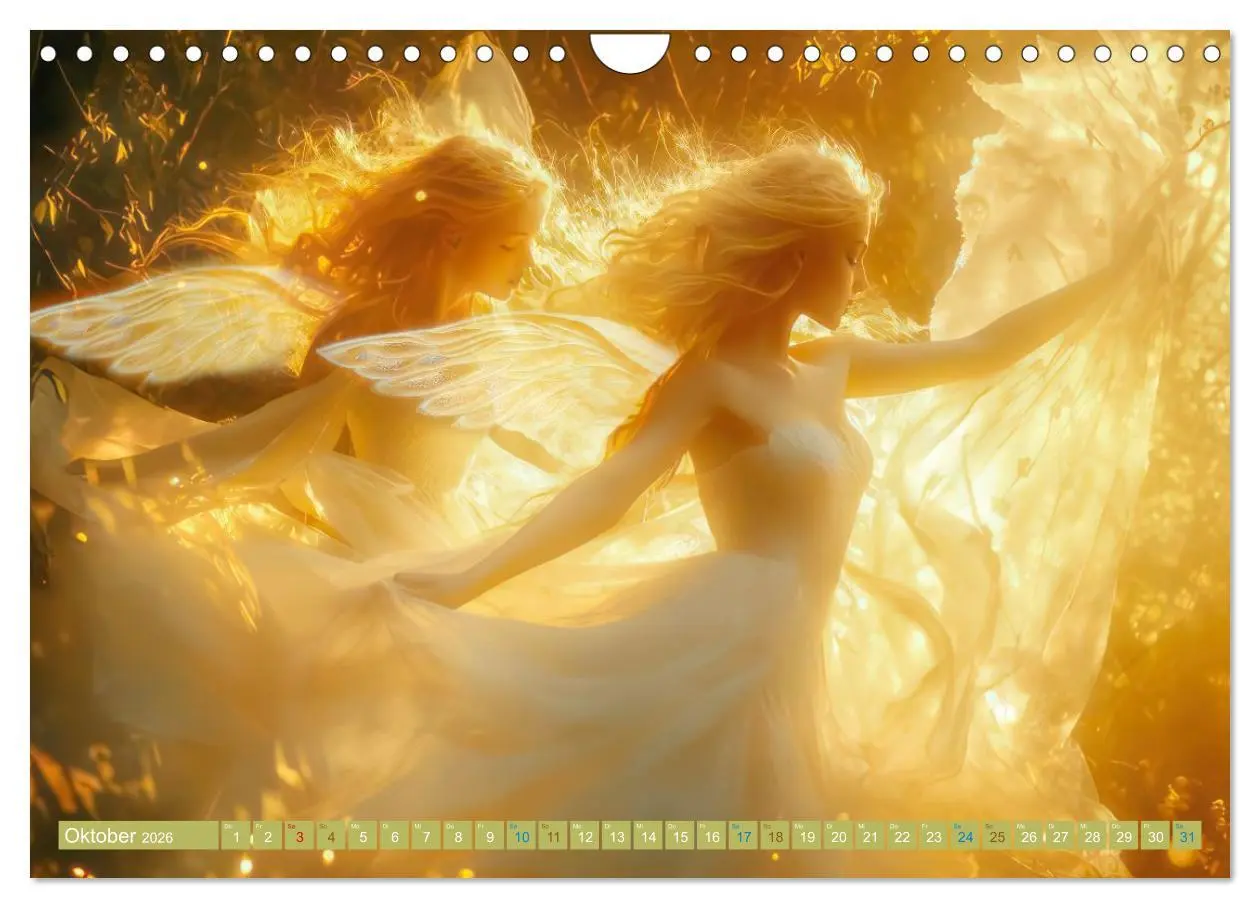 Bild: 9783457530139 | Feen - Naturverbundene Wesen (Wandkalender 2026 DIN A4 quer),...
