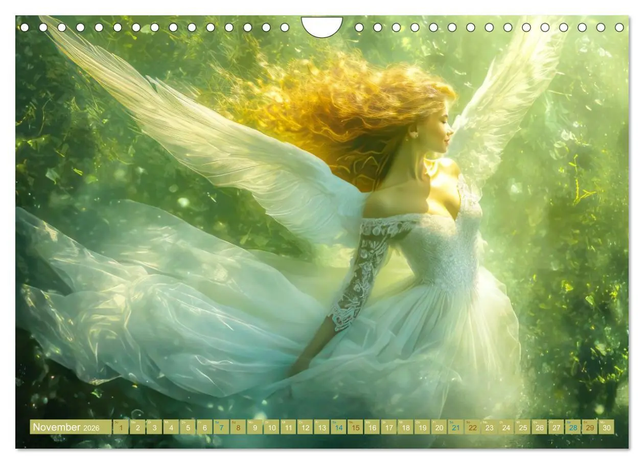 Bild: 9783457530139 | Feen - Naturverbundene Wesen (Wandkalender 2026 DIN A4 quer),...