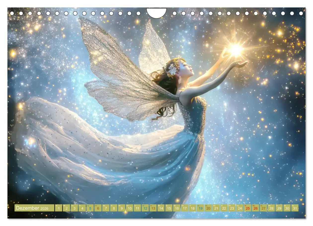 Bild: 9783457530139 | Feen - Naturverbundene Wesen (Wandkalender 2026 DIN A4 quer),...