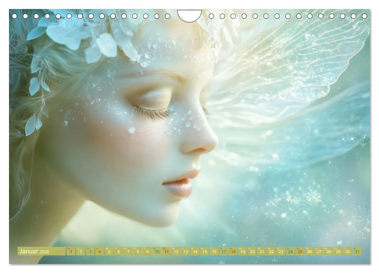 Bild: 9783457530139 | Feen - Naturverbundene Wesen (Wandkalender 2026 DIN A4 quer),...