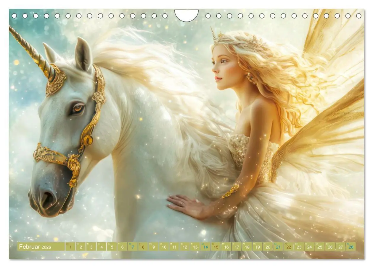 Bild: 9783457530139 | Feen - Naturverbundene Wesen (Wandkalender 2026 DIN A4 quer),...