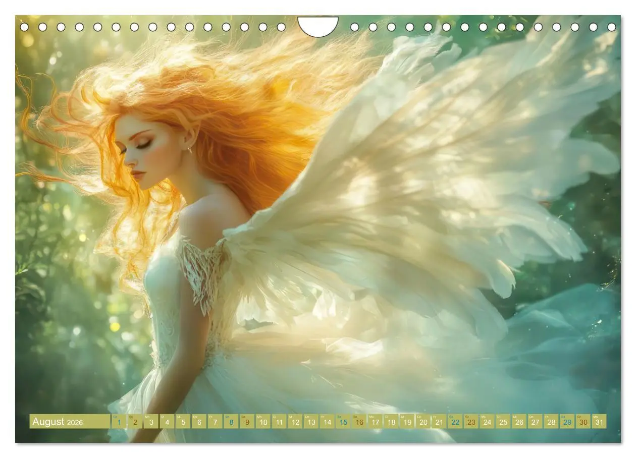 Bild: 9783457530139 | Feen - Naturverbundene Wesen (Wandkalender 2026 DIN A4 quer),...