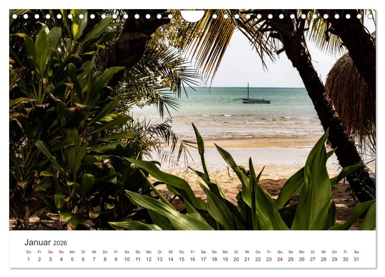 Bild: 9783457600139 | Mosambik - Das einzigartige Land am Indischen Ozean. (Wandkalender...