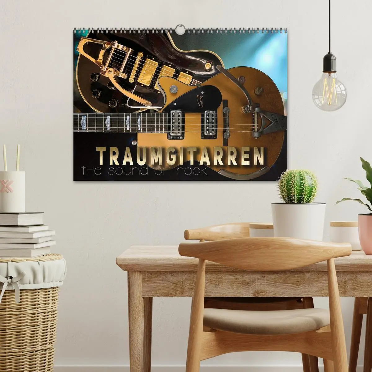 Bild: 9783516620139 | Traumgitarren - the Sound of Rock (Wandkalender 2026 DIN A3 quer),...