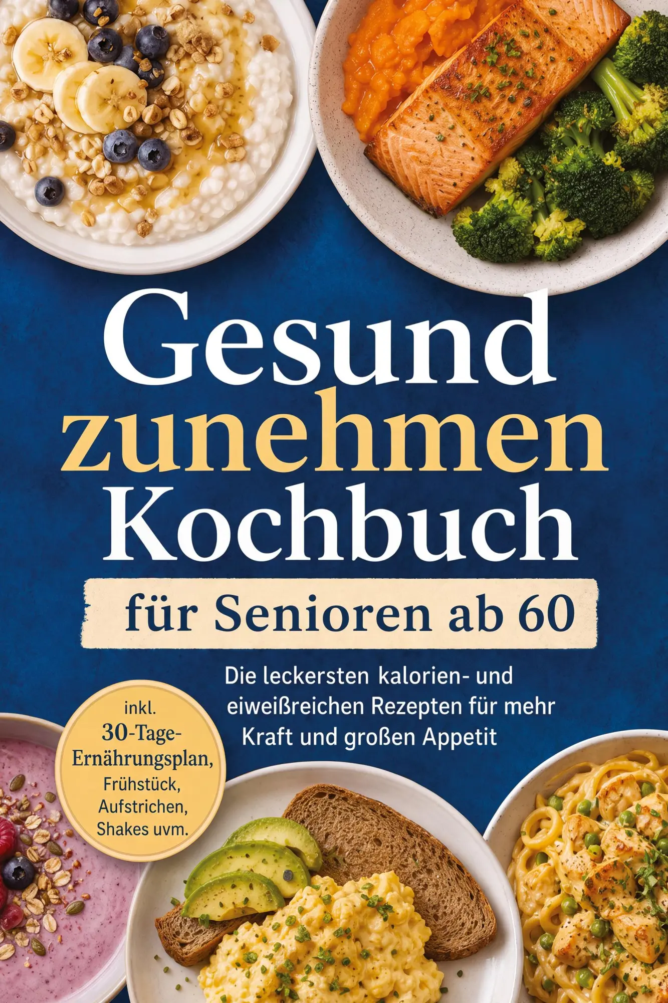 Cover: 9783694380139 | Gesund zunehmen Kochbuch für Senioren ab 60: Die leckersten...